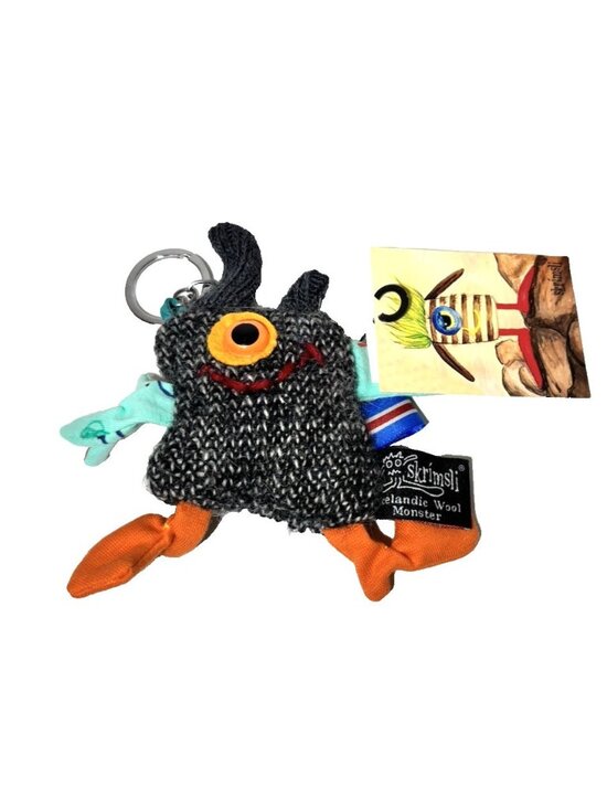 Skrimsli Other - Rare! Handmade Icelandic Wool Monster "Skrimsli" Unique Stuffed Plush Toy New